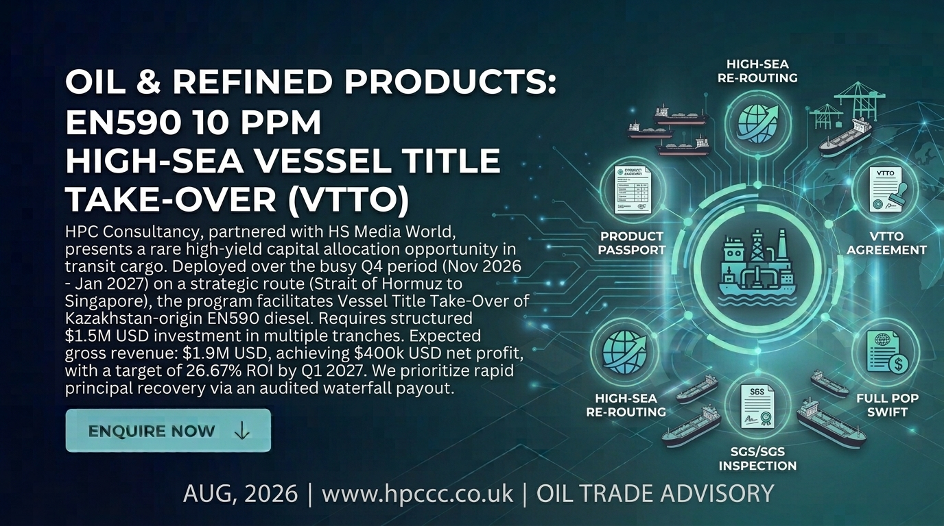 A Guide to Vessel Title Take-Over (VTTO) Deals, Ukraine Energy Classifications, and Strategic Logistics